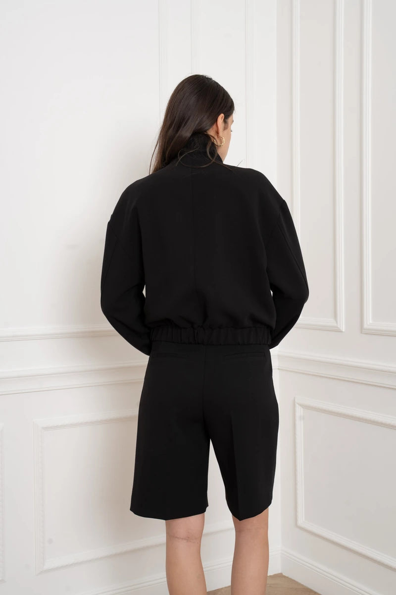 Boxy Bomberjacke mit Utility-Details