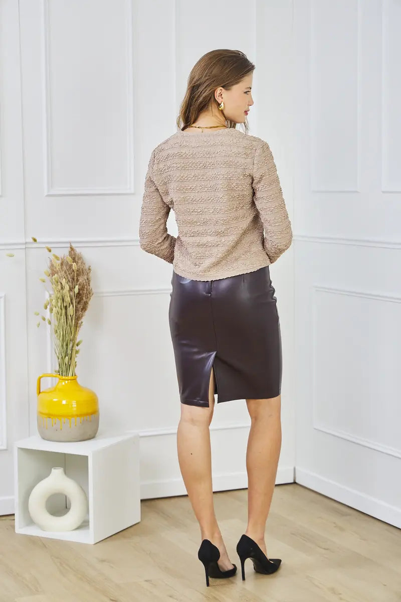 Strukturierte Bluse