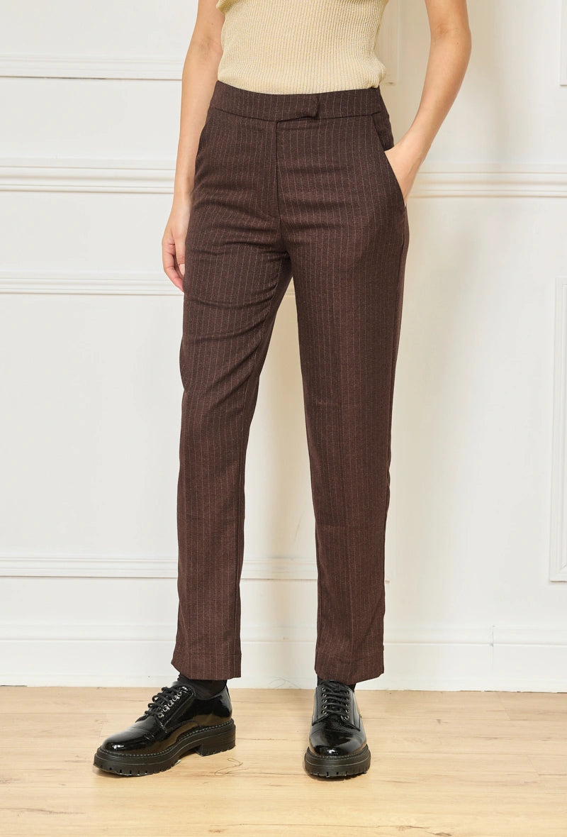 Gestreifte Hose