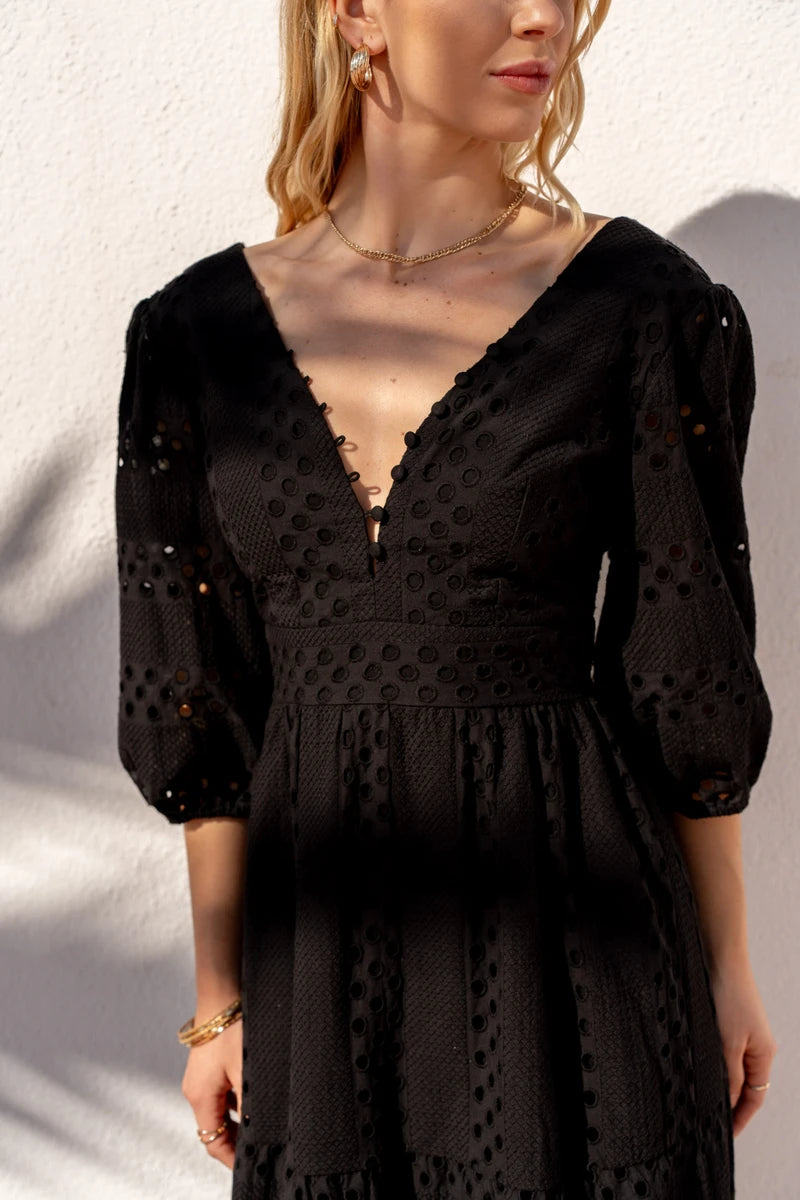 Langes Kleid