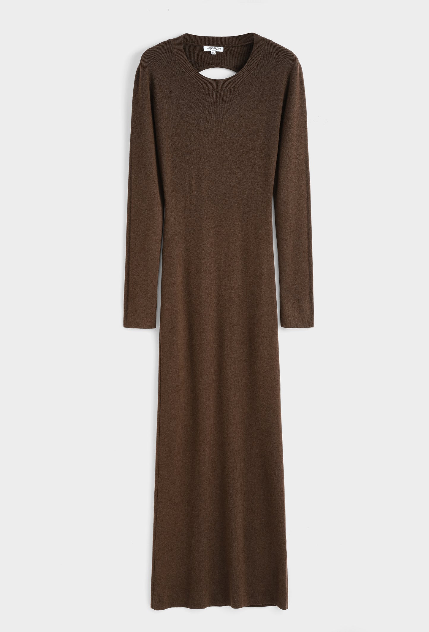 Feinstrick-Kleid mit Rückenausschnitt
