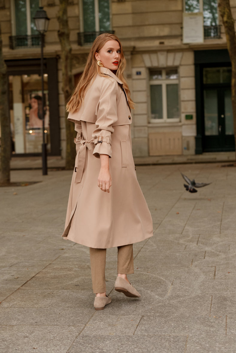 Zweireihiger Trenchcoat