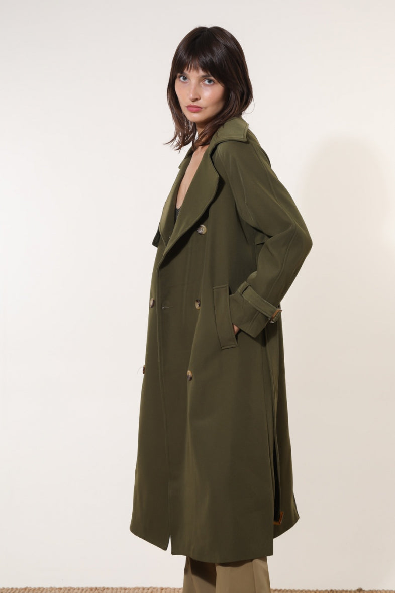 Zweireihiger Trenchcoat