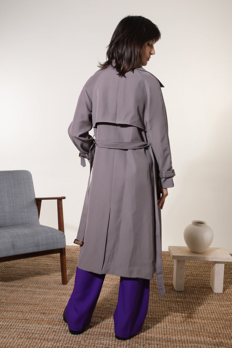 Zweireihiger Trenchcoat
