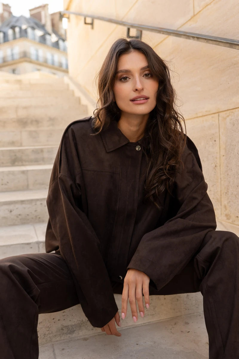 Oversize-Bomberjacke