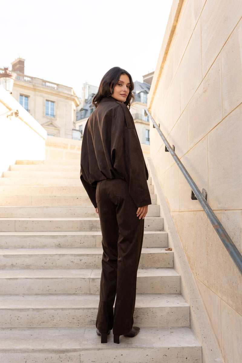 Oversize-Bomberjacke
