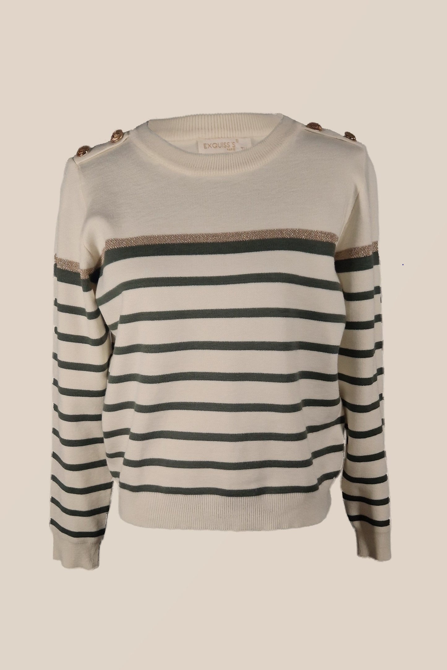 Pullover mit Streifen