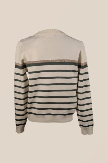 Pullover mit Streifen