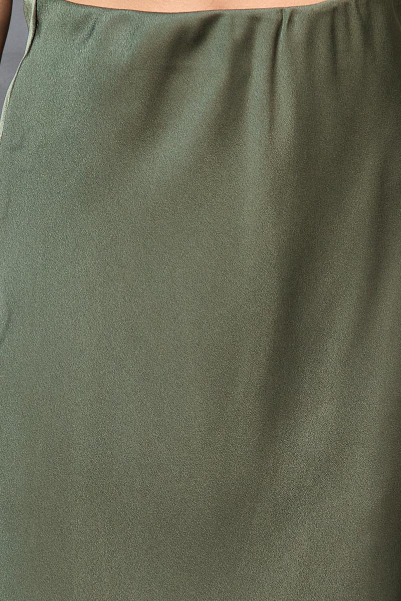 Midirock aus Satin