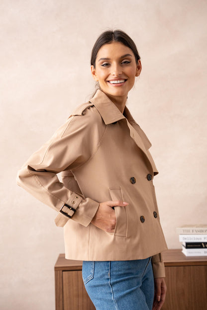 Gekürzter Trenchcoat