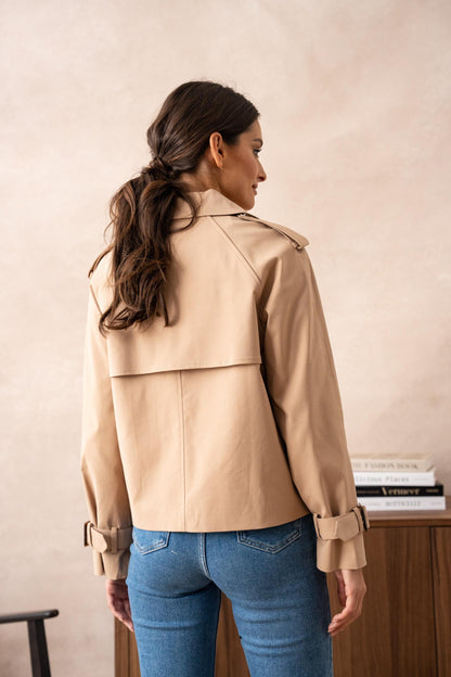 Gekürzter Trenchcoat