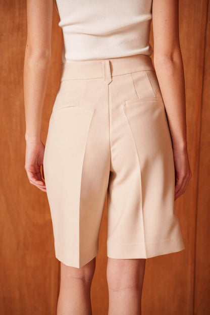 High-Waist Bermuda