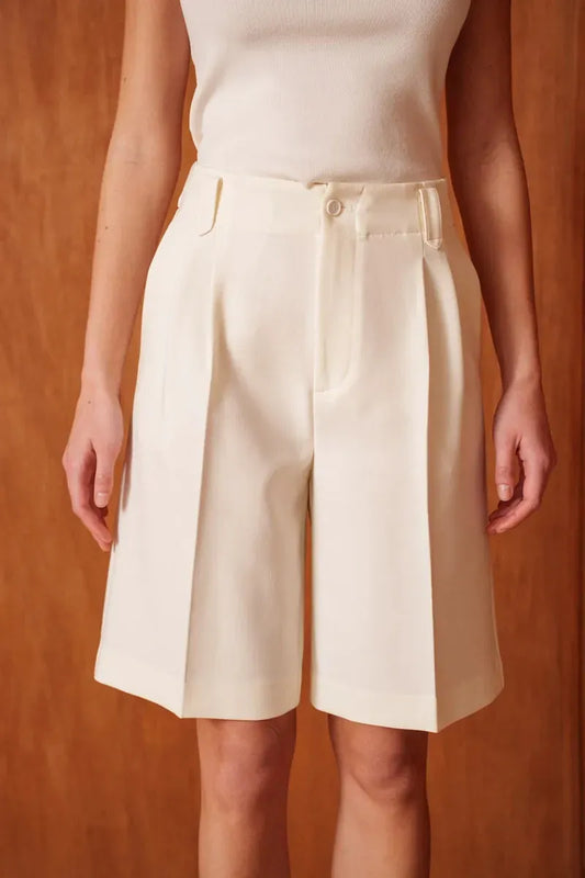 High-Waist Bermuda