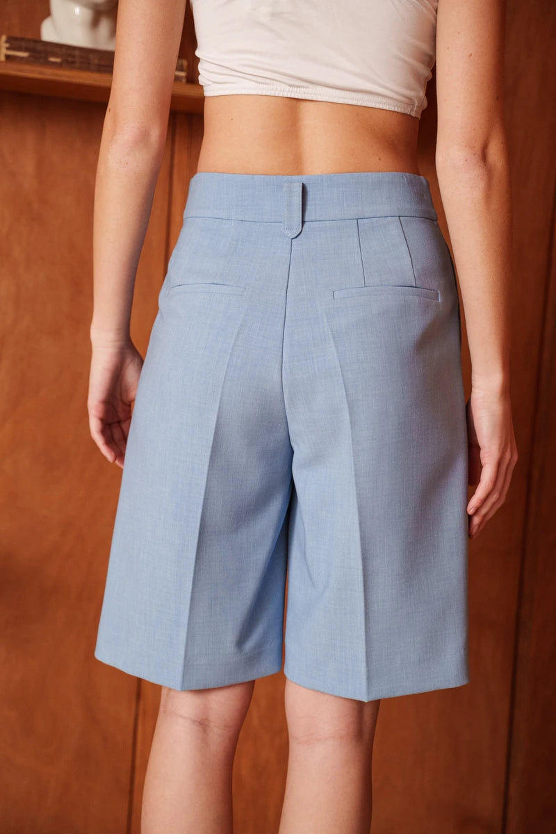 High-Waist Bermuda