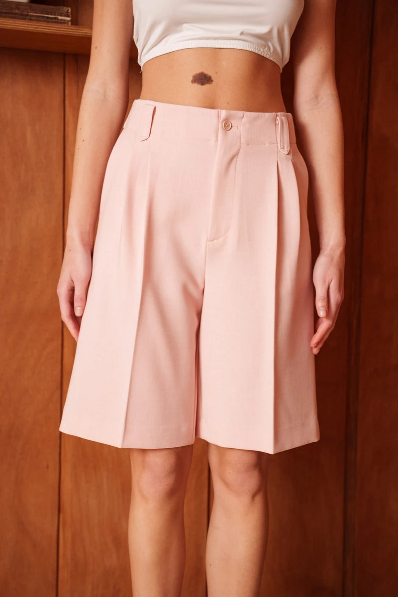 High-Waist Bermuda