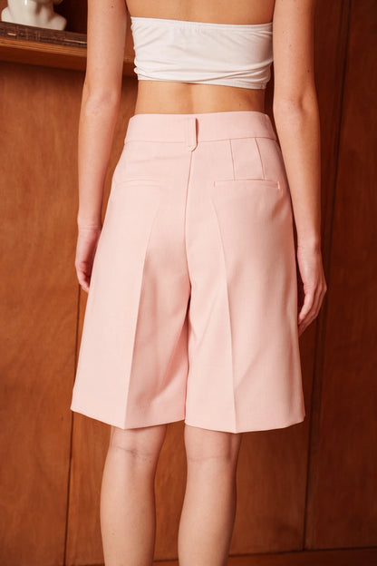 High-Waist Bermuda