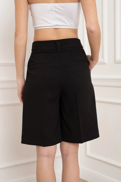 High-Waist Bermuda