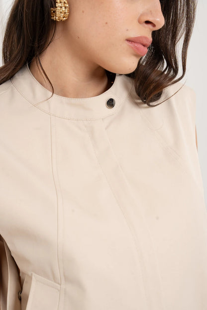 Strukturierte Bomberweste