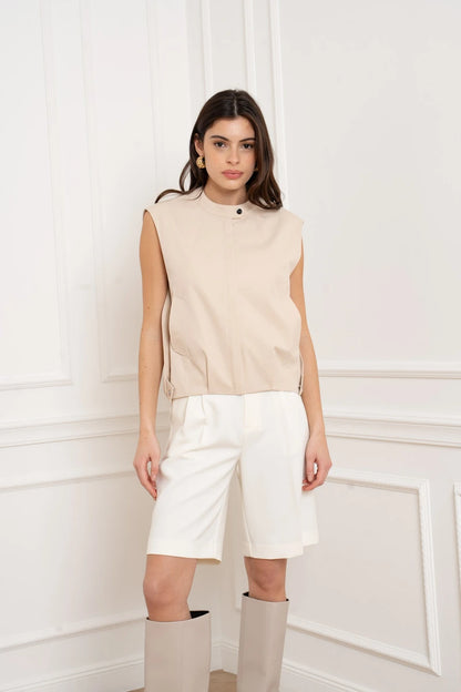 Strukturierte Bomberweste