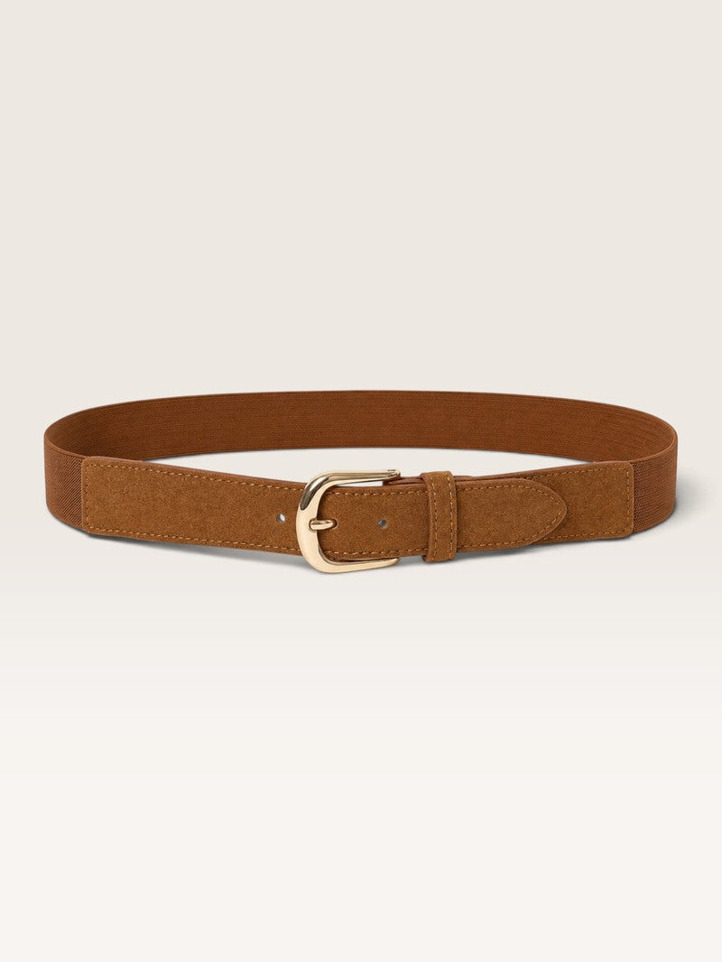 Elastischer Damen Ledergürtel