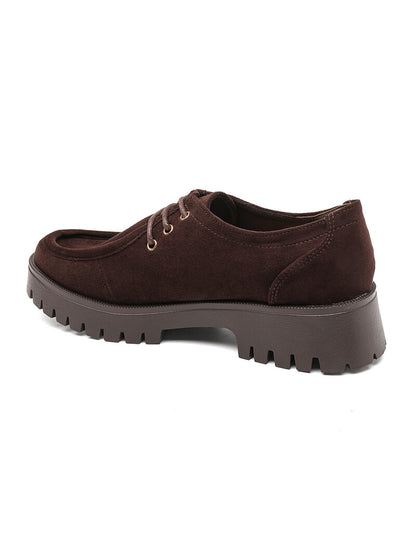 Chunky Loafer Damen mit Schnürung