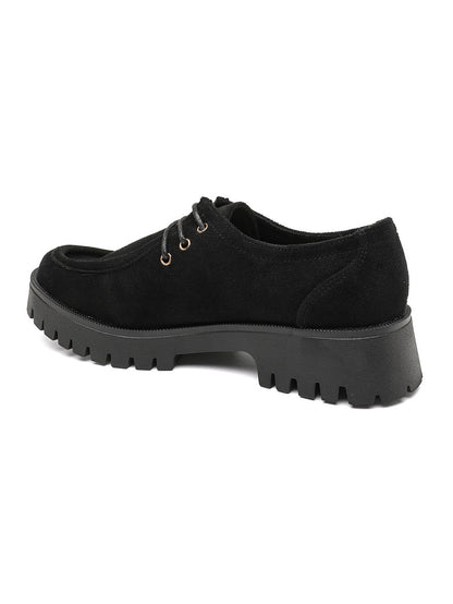 Chunky Loafer Damen mit Schnürung