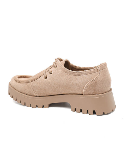 Chunky Loafer Damen mit Schnürung