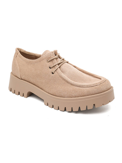 Chunky Loafer Damen mit Schnürung