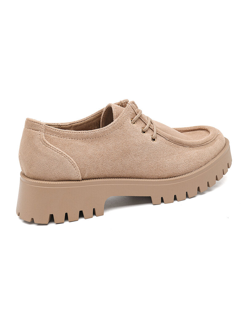 Chunky Loafer Damen mit Schnürung