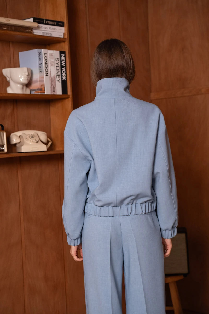Boxy Bomberjacke mit Utility-Details