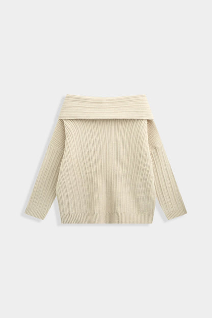 Geripptes Strickset