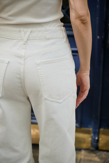 Barrel Jeans 100% Dicke Baumwolle