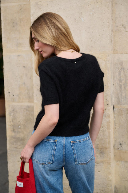 Mom-Jeans aus 100% Baumwolle