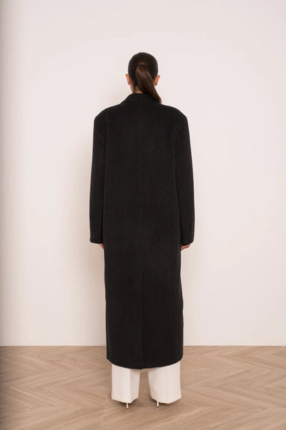 Oversize-Mantel aus Wollmix