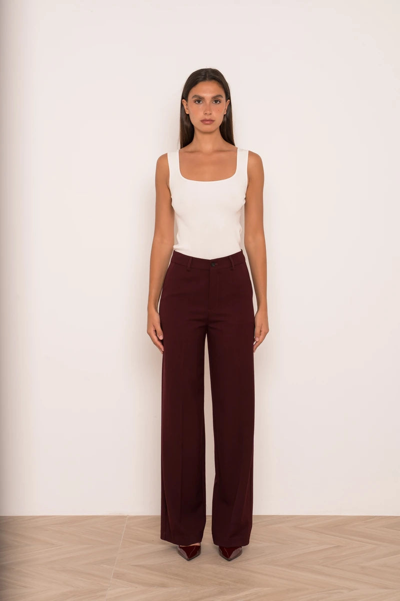 Weit geschnittene Hose