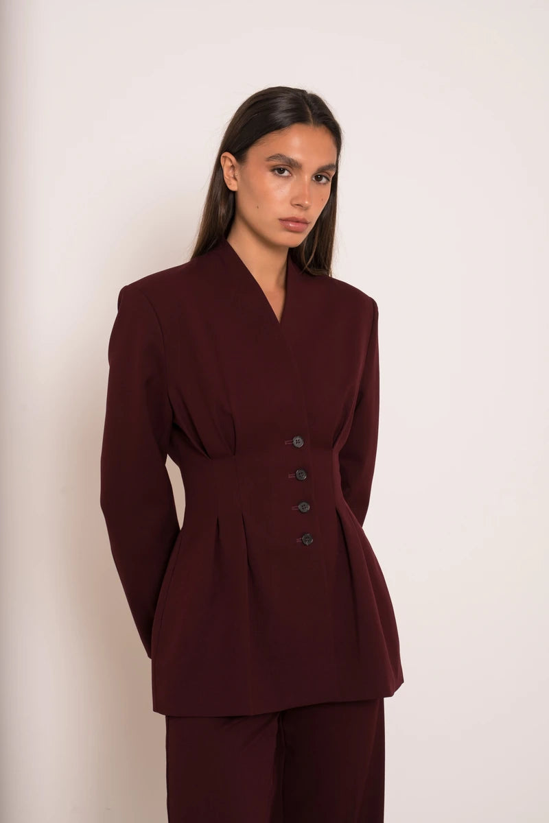 Taillierte Jacke