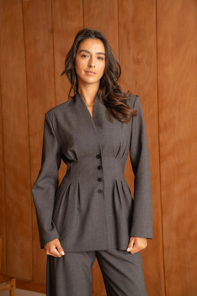 Taillierte Jacke