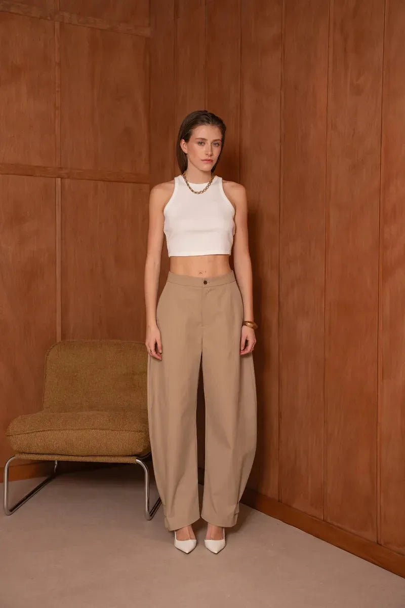 High-Waist-Ballonhose
