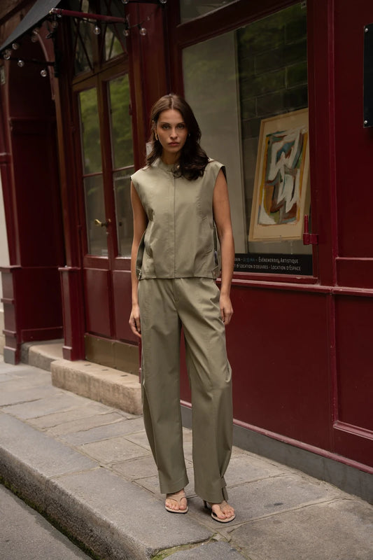 High-Waist-Ballonhose