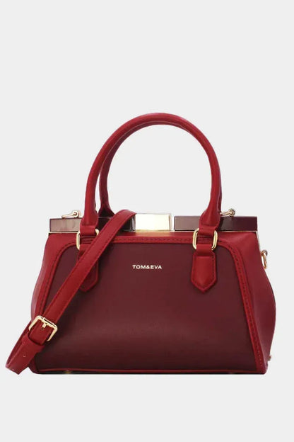 Henkeltasche mit Clip-Verschluss