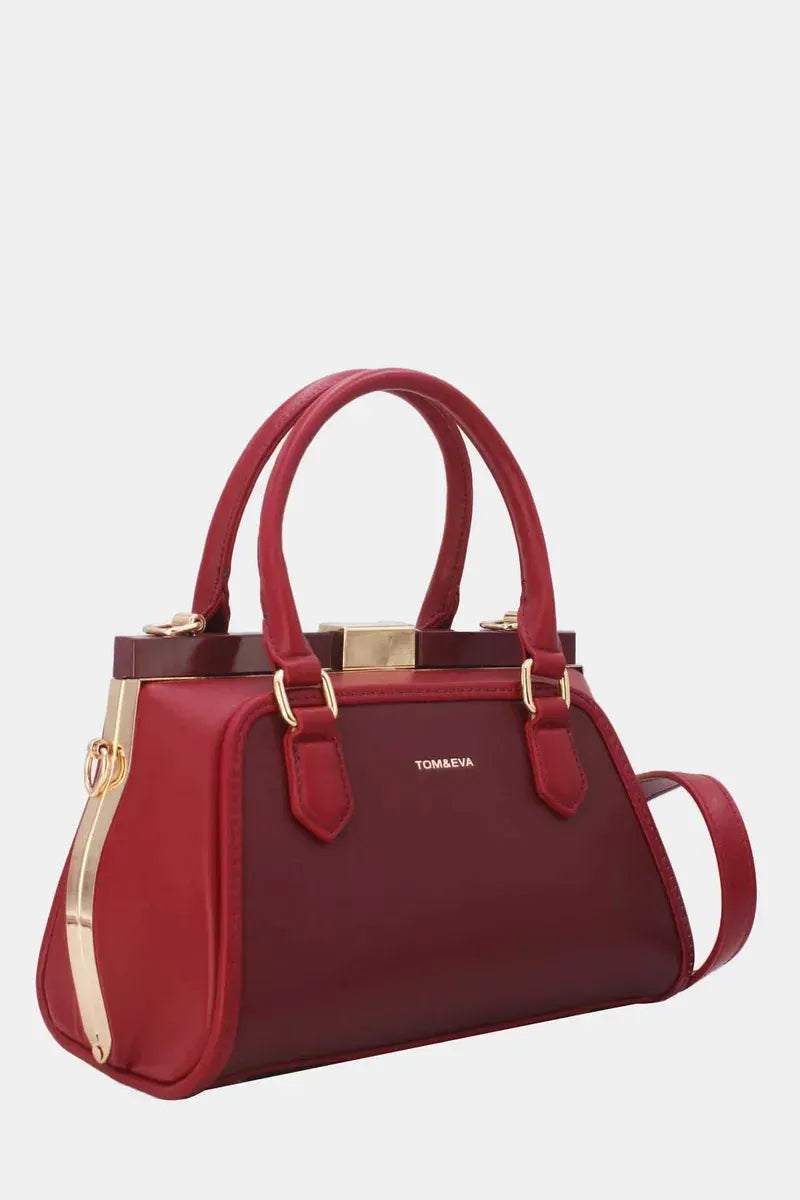 Henkeltasche mit Clip-Verschluss