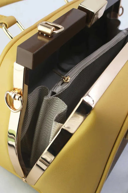 Henkeltasche mit Clip-Verschluss