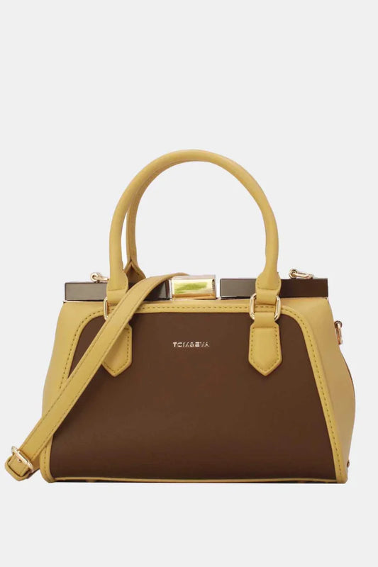 Henkeltasche mit Clip-Verschluss