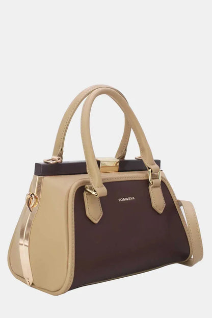 Henkeltasche mit Clip-Verschluss