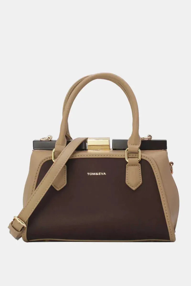 Henkeltasche mit Clip-Verschluss