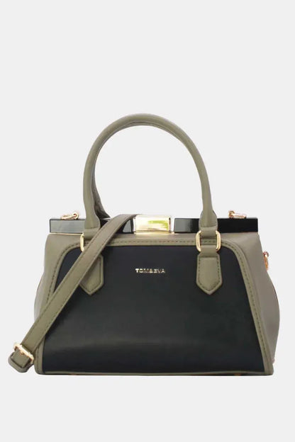 Henkeltasche mit Clip-Verschluss