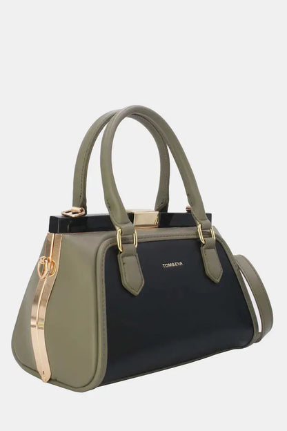 Henkeltasche mit Clip-Verschluss