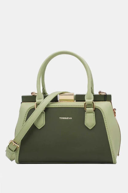 Henkeltasche mit Clip-Verschluss