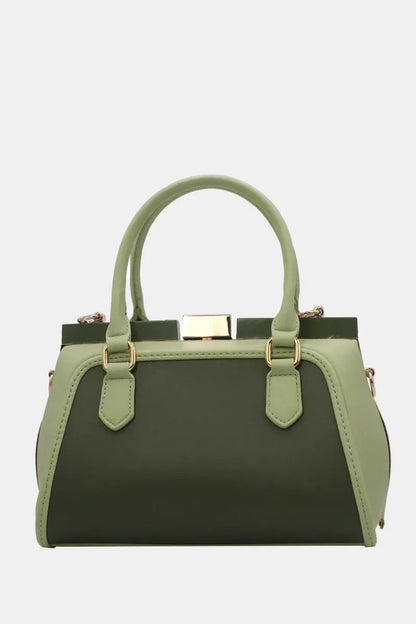 Henkeltasche mit Clip-Verschluss
