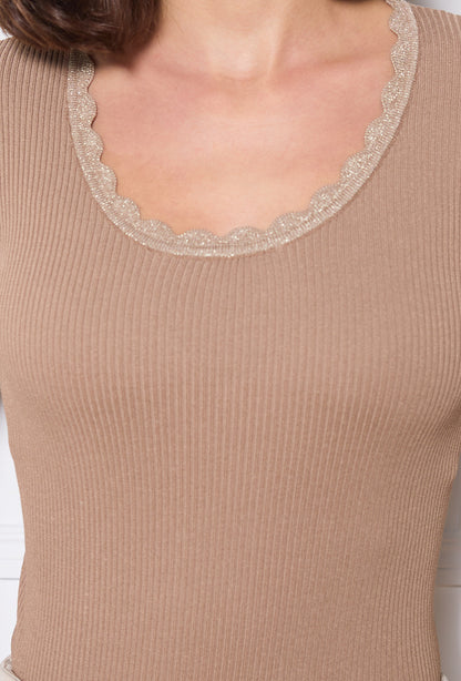 Lurex-Pullover